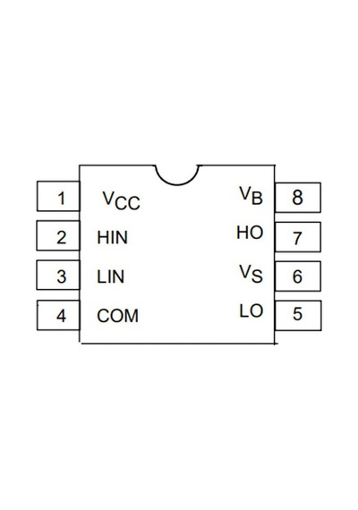 Ir2106 Smd Mosfet Sürücü Entegresi Soic-8
