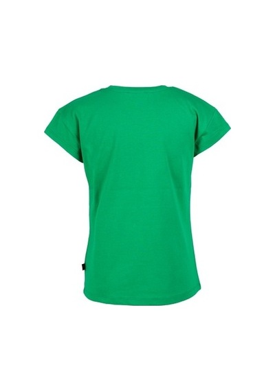 Brz Kids Baskılı Kız Çocuk Kısa Kollu T-Shirt Yeşil