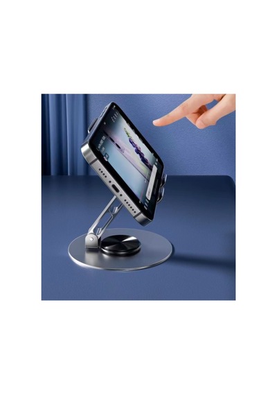 Yüksek Kaliteli Metal Katlanabilir 360 Dönebilen Ayarlanabilr Telefon Tutucu Masa Üstü Tablet Standı Diğer