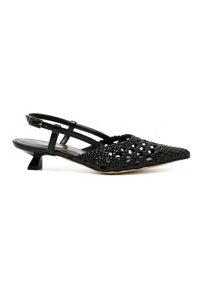Black Topuklu/ Stiletto Kadın 1971007 Nacree Trecc Capra Nero Black Siyah