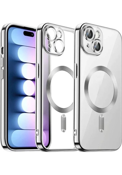 Newface Apple İphone 13 Kılıf Kross Magneticsafe Kapak - Titan Gri