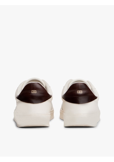 Tommy Hilfiger Th Herıtage Sneaker Shıny Kadın Beyaz Spor Ayakkabı - Fw0fw08823