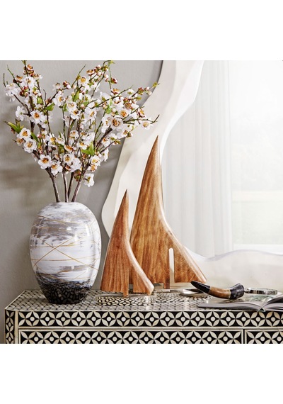 Mudo Home Saıl Boat Biblo 26x51cm
