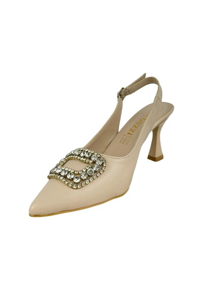Matzeliger Mzg1159 Bej Kadın Kalem Topuklu Stiletto