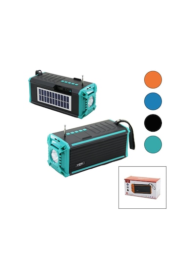 J-ipok P-520 Hasuba Hs-293 Fenerli Solar Panelli Usb Şarjlı Bluetooth Fm Radyo