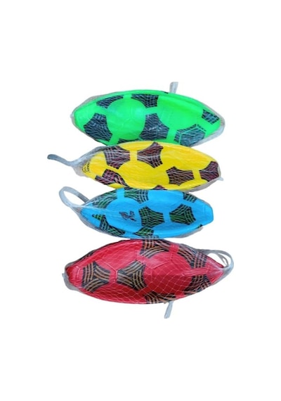 Plastik Futbol Topu 200gr. No:5 Beyaz