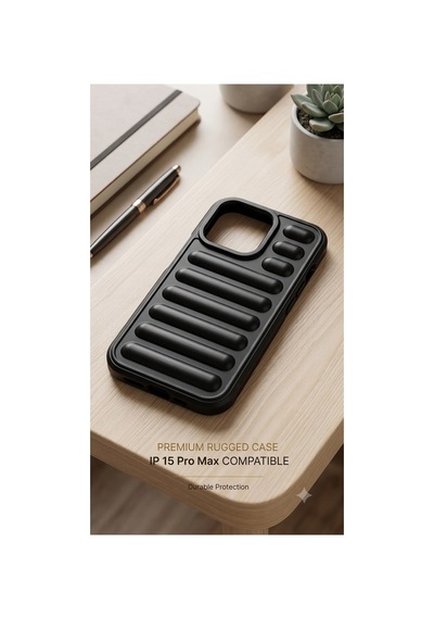 İphone 15 Pro Max Uyumlu Puffer Buff Tipi Darbe Em Bksft57-23b657