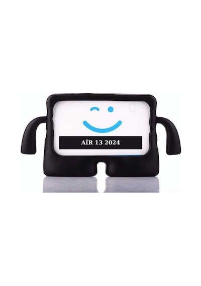 Apple Uyumlu iPad Air 13 2024 İbuy Eğlenceli Karakterli Standlı Çocuk Tablet Kılıfı Arka Kapak