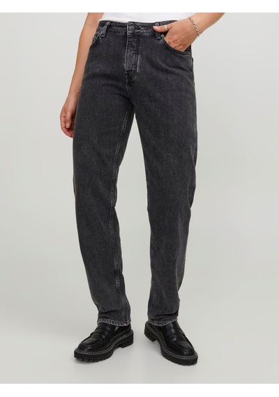 Jjxx Yüksek Bel Bol Paça Straight Kadın Denim Pantolon 12229026 Siyah