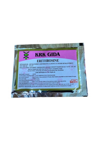 Krk Gıda E127 Erithrosine Gıda Boyası Açık Pembe 9 G