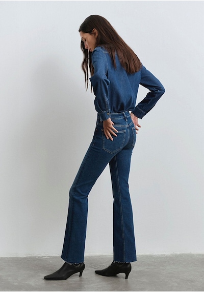Mavi Kadın Marıa Dark Blue Gold Denim 101225-80680 Mavi