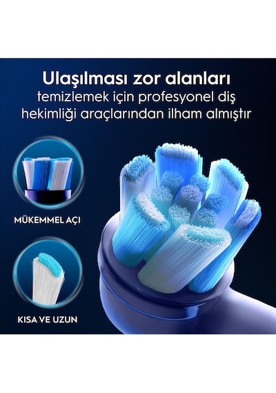 Oral-b İo Ultimate Clean Beyaz Diş Fırçası Yedek Başlığı 2 Adet