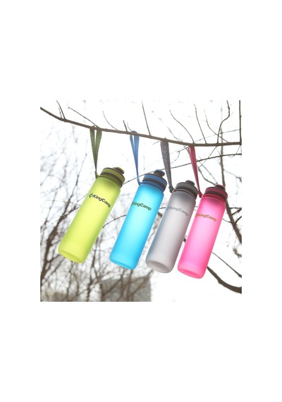 Kingcamp 1000 Ml Su Şişesi Spor Eco Friendly & Bpa Serbest Tritan Çok Renkli