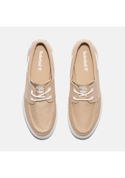 Timberland Erkek Light Beige Canvas Bej
