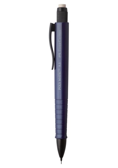 Faber-Castell Poly Matic Versatil Kalem 0.5 Opak Gövde Mavi