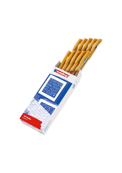 2185 Jel Roller Altın- 10 Kalem - 0,7 Mm Çok Renkli
