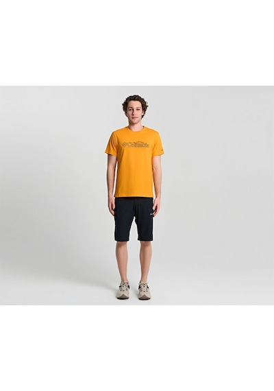 Columbia Cs0414 Csc M Branded Peaks Ss Tee Erkek Günlük Tişört 9110861816 Turuncu Turuncu