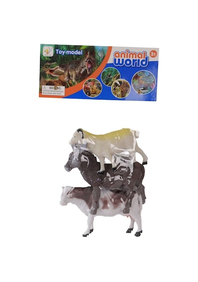 Hj688-2 Pvc 3lü Büyük Hayvanlar