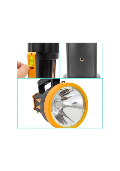 Powermaster Şarjlı Ledli 3 Kademeli El Feneri Xj-1 400lm