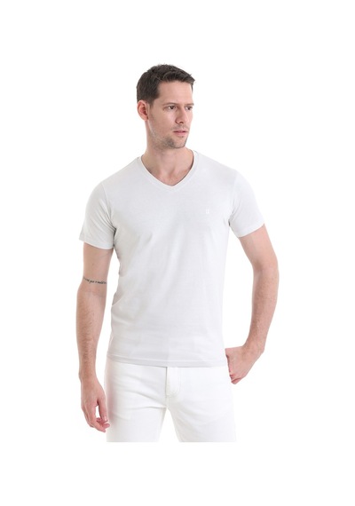 Hatemoğlu Gri Regular Fit Düz 100% Pamuklu V Yaka Tişört 35353022c004 Ag1 Gri Hatemoğlu Gri Regular Fit Düz 100% Pamuklu V Yaka Tişört 35353022c004 Ag1 Gri