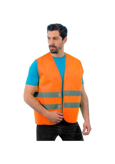 Ikaz Yeleği, Turuncu -52E1600- Iş Yeleği-Iş Güvenliği