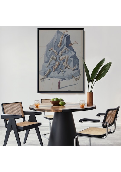 Çerçeveli Salvador Dali - İlahi Komedya Tablosu-7401