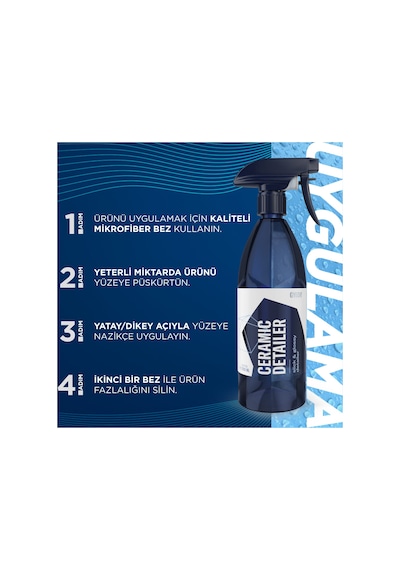 Gyeon Q²m Ceramicdetailer Seramik Yüzey Detaylandırıcı Ve Parlatı