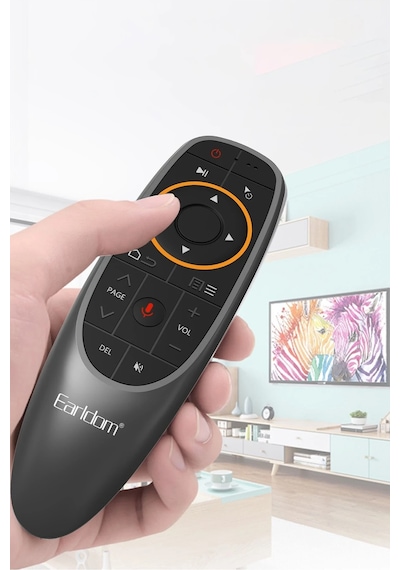 Rm01 Sesli Komut Ve Fare Özellikli Kablosuz 2.4g Kumanda