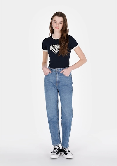 Colin's Colins 884 Lauren Straight Fit Kadın Mavi Jean Pantolon Cl1073510 Cl1073510 Q1.v1 Dn44080 Denim