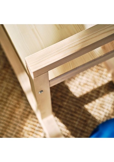 Ikea Ps 2026 Bank, Çam-şeffaf Lake, 127 Cm