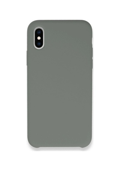 Apple İphone Xs Max Kılıf Lansman Legant Silikon - Gri