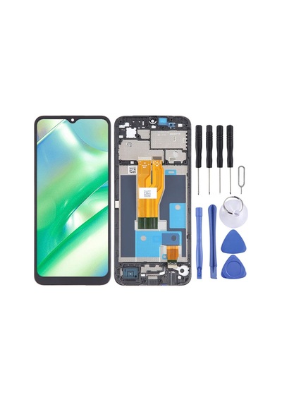 Realme Rmx3624 Realme C33 Ekran Lcd Uyumlu Dokunmatik Full Çıtalı-rl-c33-lcd