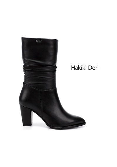 Gönderi(R) Gönderi R Kadın Siyah Sivri Burun Körüklü Kalın Topuklu Hakiki Deri Çizme Gkzc13444579 Siyah Gönderi(R) Gönderi R Kadın Siyah Sivri Burun Körüklü Kalın Topuklu Hakiki Deri Çizme Gkzc13444579 Siyah
