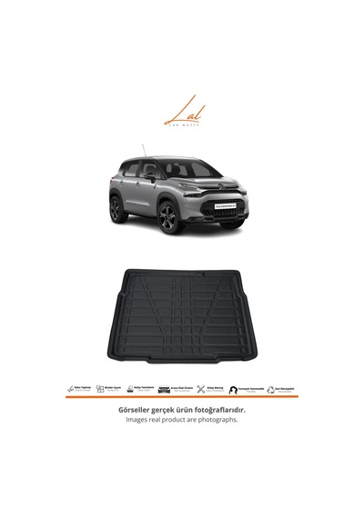 Citroen C3 Aircross 3d Havuzlu Paspas Alt Kademe Bagaj Havuzu