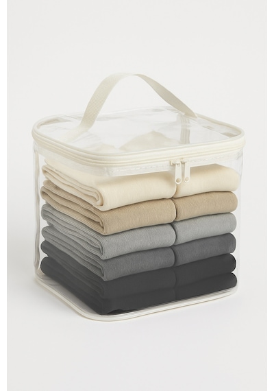 5'li Set Mini Hurç 30x30x30cm Çekmece & Dolap İçi Düzenleyici Diğer