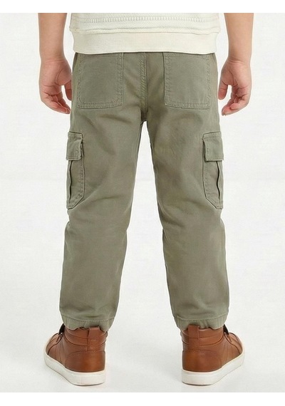 Xo Kids Erkek Çocuk Pantolon 1-4 Yaş 25254 Yeşil