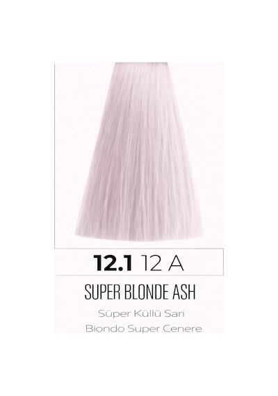 Dna Saç Boyası Kalıcı Krem Boya Yoğun Pigment & Parlaklık 12.1 Süper Yoğun Küllü Sarı 100ml