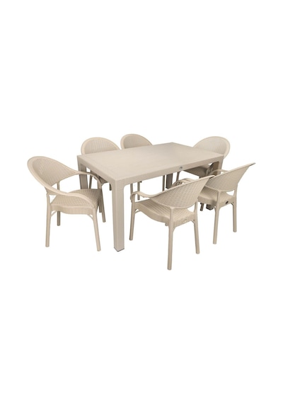 Luna Elit Rattan 90x150 Eylül Koltuk Masa Takımı Çölbeji Luna Elit Rattan 90x150 Eylül Koltuk Masa Takımı Çölbeji