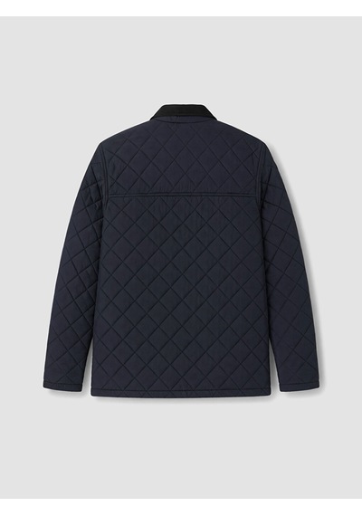 Lcwaıkıkı Classic Lacivert Regular Fit Kadife Yaka Erkek Şişme Mont