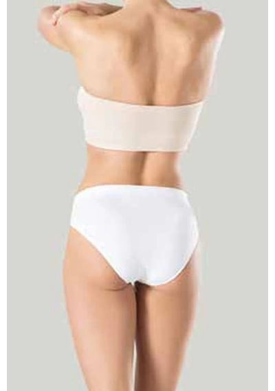 Angbutik Miss Fit 1006 Geniş Kenarlı Slip Beyaz