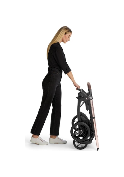 Inglesina Aptica Glam Tek El Tek Hamle İle Katlanıp Açılan Çift Yön Bebek Arabası Emerald Green