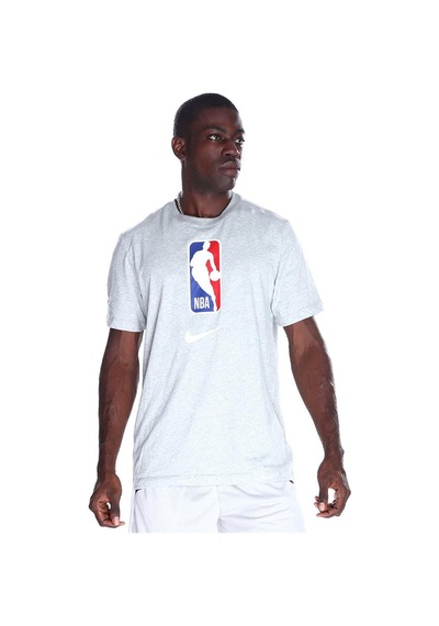 Nike Nba M Nk Df N31 Ss Tee Tişört Gri