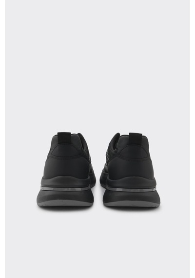 Derinet Comfort Taban Erkek Sneaker Siyah Gri Siyah Gri