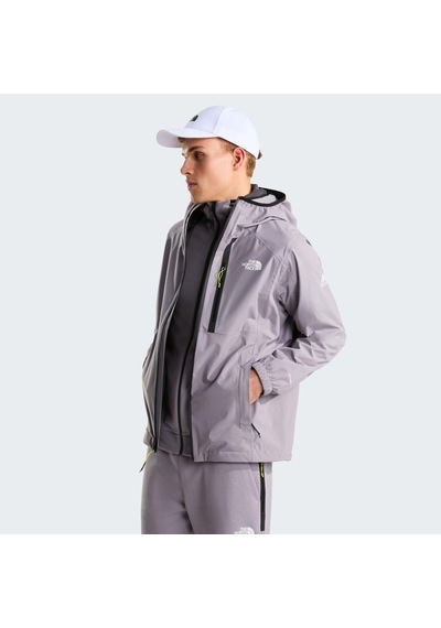 The North Face M Mountaın Athletıcs Raınlıt Hooded Jack Erkek Ceket Nf0a8dy2g7o1 Gri