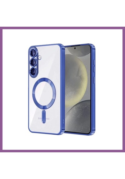 Bezos Samsung Galaxy A37 5g Uyumlu Kross Magneticsafe Kapak - Lacivert Rengaren
