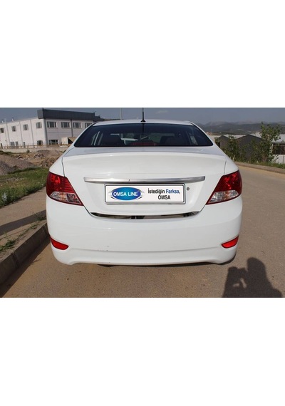 Hyundai Accent Blue Krom Bagaj Alt Çıta 2011 ve Sonrası