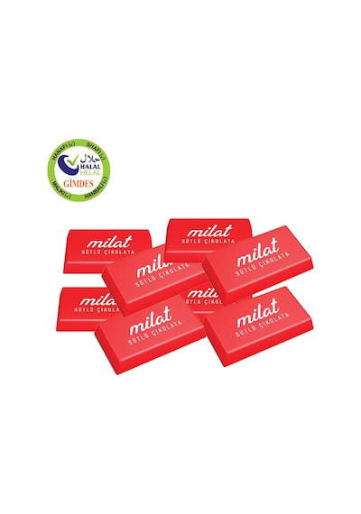 Milat Napoliten Dökme Sütlü Çikolata 500 G