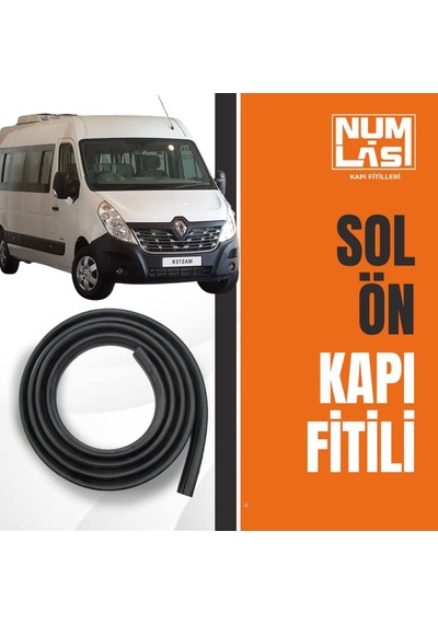 Renault Master 2015-2017 Sol Ön Kapı Fitili-a Kalite-numlas-nm4952