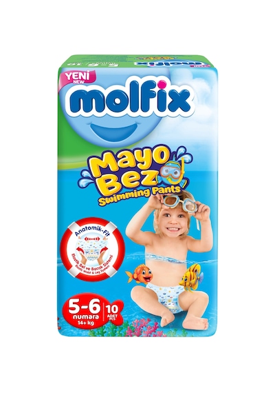 Molfix Swimming Pants Mayo Bez 5 - 6 Numara 6 x 10 Adet 6'lı