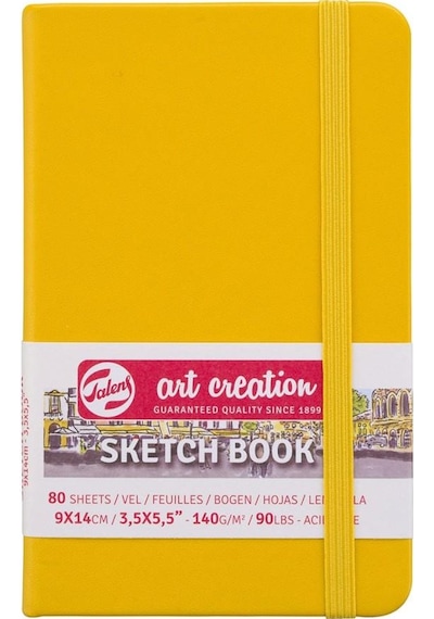 Art Creation Sketch Book Eskiz Bloğu 9x14 140gr 80 Yaprak Sarı